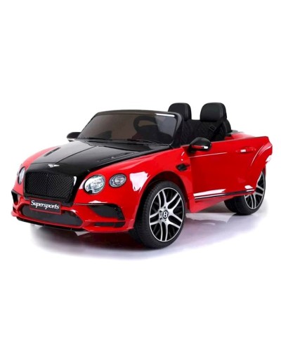 Uşaq elektrik avtomobili Bentley Continental Supersports, qırmızı