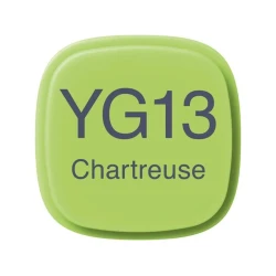 Маркер Copic Classic YG13 Chartreuse, двусторонний, зеленый