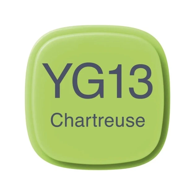 Маркер Copic Classic YG13 Chartreuse, двусторонний, зеленый Маркер Copic Classic YG13 Chartreuse, двусторонний, зеленый