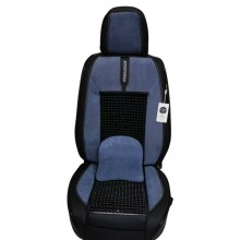 Oturacaq üçün çexol Avtostore muncuqlu, mavi/qara, letni-zimni - avto846