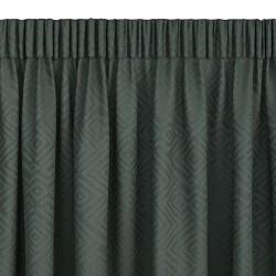 Штора JYSK Lygne, 140x300 см, полиэстер, зеленый Штора JYSK Lygne, 140x300 см, полиэстер, зеленый