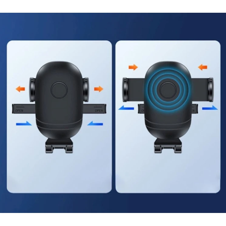 Avtomobil üçün telefon tutacağı Wiwu CH028 Black Avtomobil üçün telefon tutacağı Wiwu CH028 Black