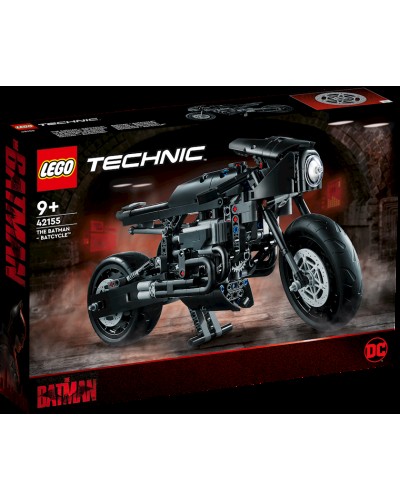 Konstruktor LEGO Technic Betmen Betsiklet 42155, 9+ yaş, 641 hissə