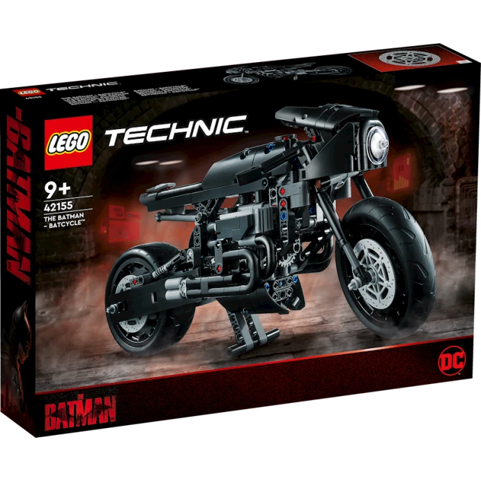 Конструктор LEGO Technic Бэтмен Бэтцикл 42155, 9+ лет, 641 элемент