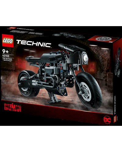 Konstruktor LEGO Technic Betmen Betsiklet 42155, 9+ yaş, 641 hissə