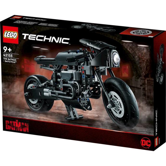 Конструктор LEGO Technic Бэтмен Бэтцикл 42155, 9+ лет, 641 элемент