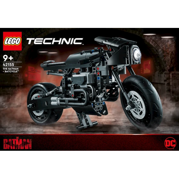 Конструктор LEGO Technic Бэтмен Бэтцикл 42155, 9+ лет, 641 элемент