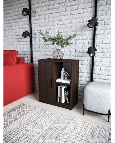Tumba 60x33x75.5 sm, LDSP, Venqe, Qəhvəyi