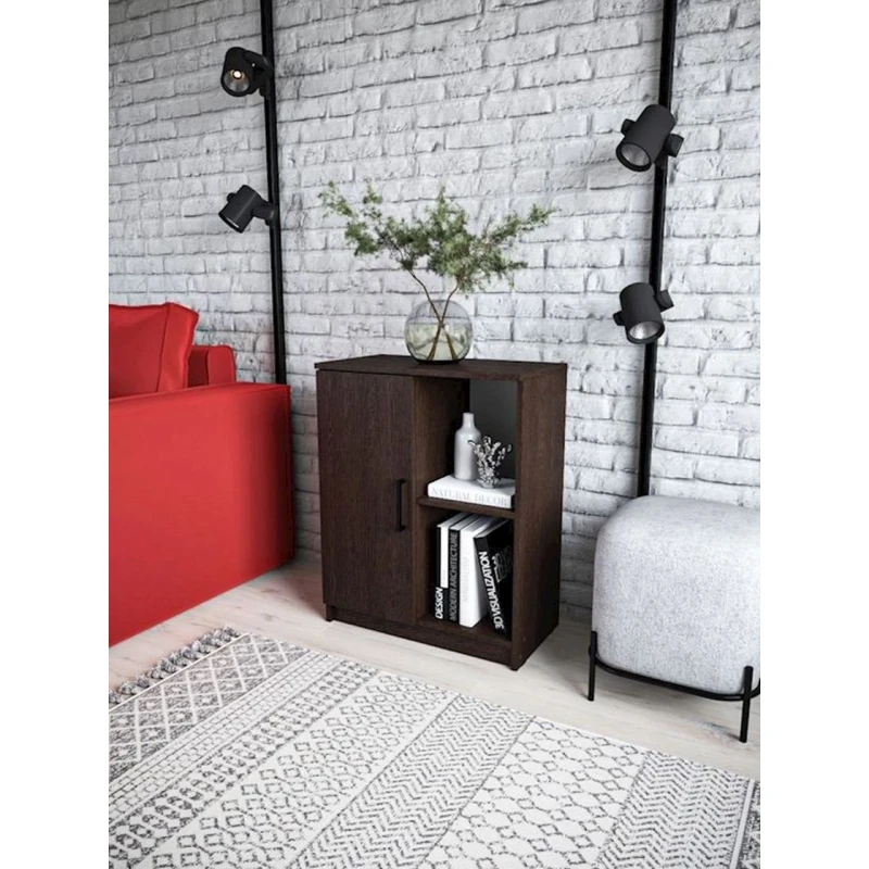 Tumba 60x33x75.5 sm, LDSP, Venqe, Qəhvəyi Tumba 60x33x75.5 sm, LDSP, Venqe, Qəhvəyi