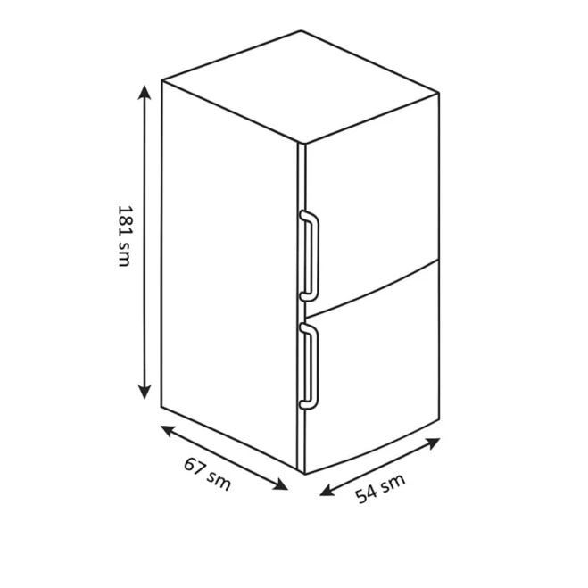 Холодильник Eurolux EU-RF30HNF-2SIC