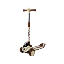 Детский самокат HQG-5288, коричневый