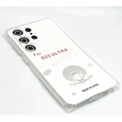 Çexol SS740 Samsung S23 Ultra üçün Transparent