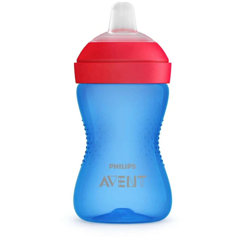 Поильник Philips AVENT 802/01, 9+ мес, 300 мл, синий/красный Поильник Philips AVENT 802/01, 9+ мес, 300 мл, синий/красный