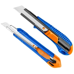 Набор строительно-ремонтный Wadfow WSK2204 ножи 2 шт + комплект лезвий 2 шт