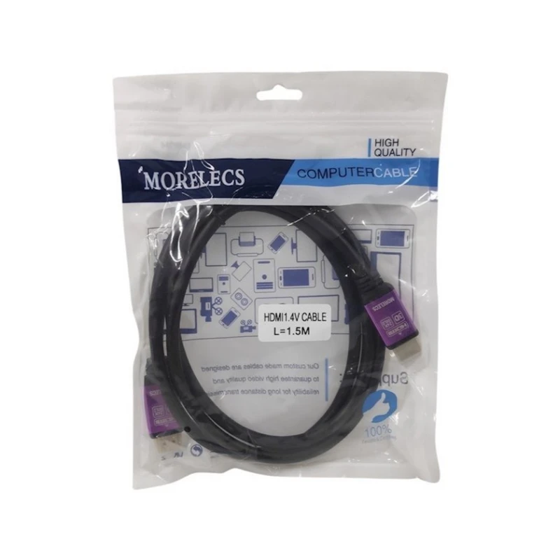 HDMI кабель Morelec 2.0 2K 4K 1.5 m