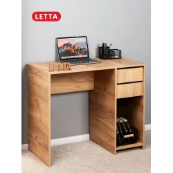 Компьютерный стол Letta Votan, 75х45х90 см, ЛДСП, бежевый