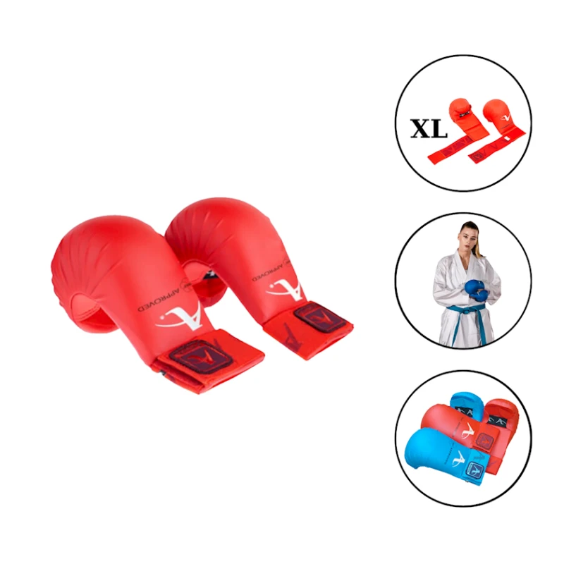 Karate üçün əlcəklər Aravaza 2349, XL, qırmızı Karate üçün əlcəklər Aravaza 2349, XL, qırmızı