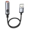 Электронная зажигалка Hoco UA30 USB-A, 0.3 м