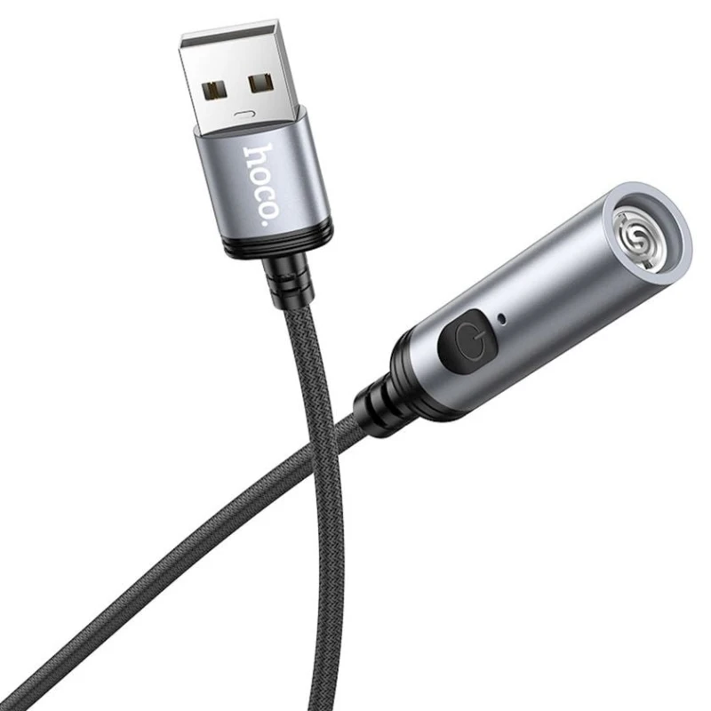 Электронная зажигалка Hoco UA30 USB-A, 0.3 м