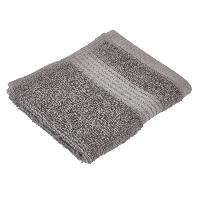 Полотенце для рук JYSK Karlstad By Kronborg, 28x30 см, хлопок, серый Полотенце для рук JYSK Karlstad By Kronborg, 28x30 см, хлопок, серый