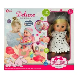 Oyun dəsti Deluxe Lovely Doll 7109-9/10, 3+ yaş