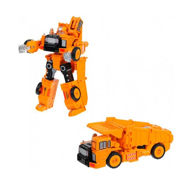 Робот-трансформер Miniso Грузовик, оранжевый