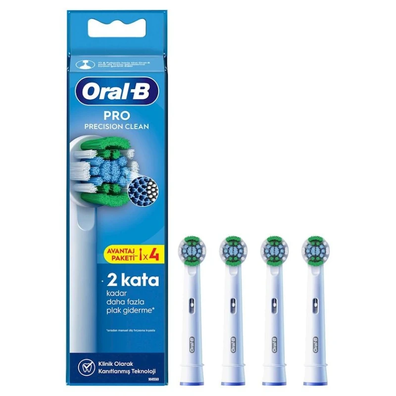 Elektrik diş fırçası üçün taxmalar Oral-B Pro Precision Clean, 4 əd Elektrik diş fırçası üçün taxmalar Oral-B Pro Precision Clean, 4 əd