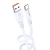 Кабель USB Kakusiga KSC-803 White USB-A - Type-C