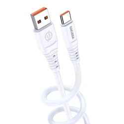 Kabel USB Kakusiga KSC-803 White USB-A - Type-C