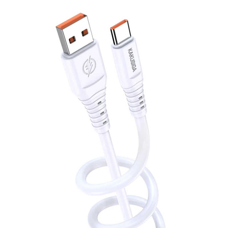 Кабель USB Kakusiga KSC-803 White USB-A - Type-C