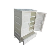 Stellaj 5 mərtəbəli, 2 qapılı, 1 siyirməli, 115x70x45 sm