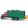 Мусоровоз Bruder, пластик, разноцветный, 20.8х28.1х70.8 см, от 5 лет