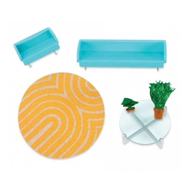 Набор мебели Lori Мебель для гостиной, пластик/текстиль, 3+, разноцветный