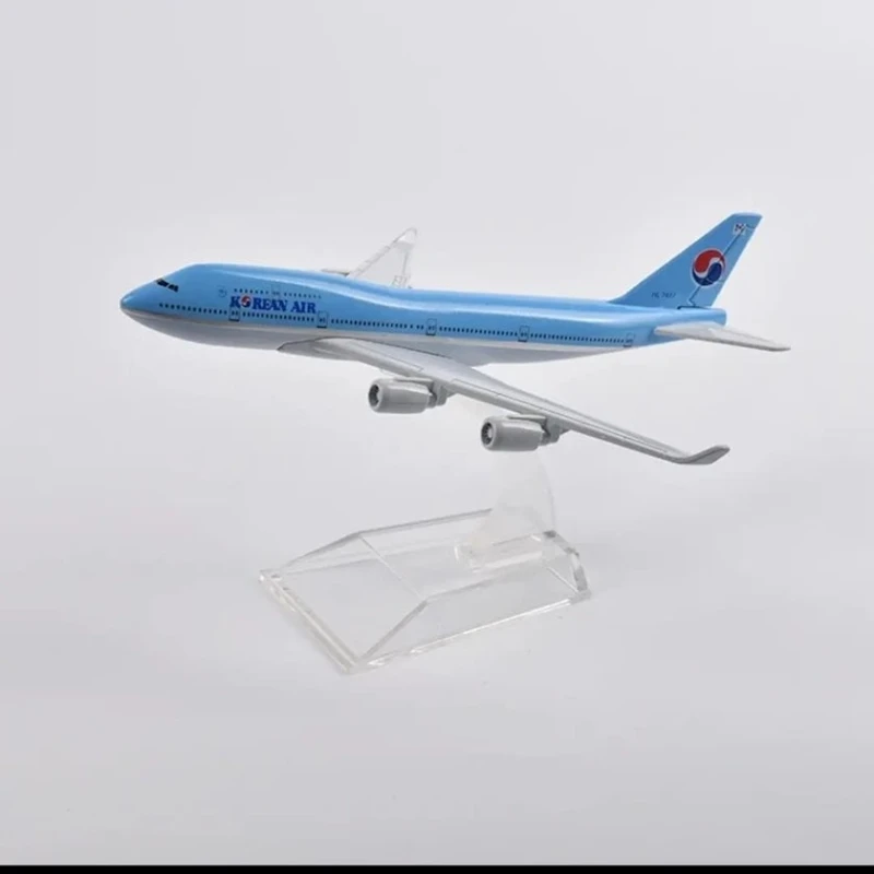 Коллекционная фигурка Korean Air Boeing 747, 15x14.5x8 см