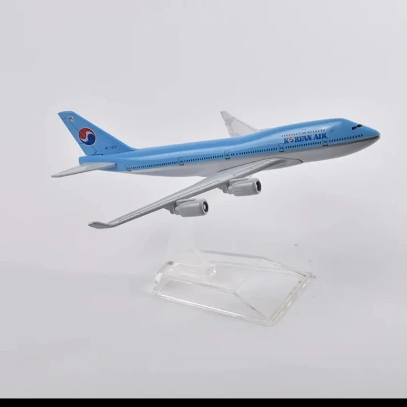 Коллекционная фигурка Korean Air Boeing 747, 15x14.5x8 см