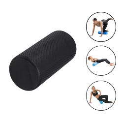 Masaj roliki 1002, qara, 30 sm