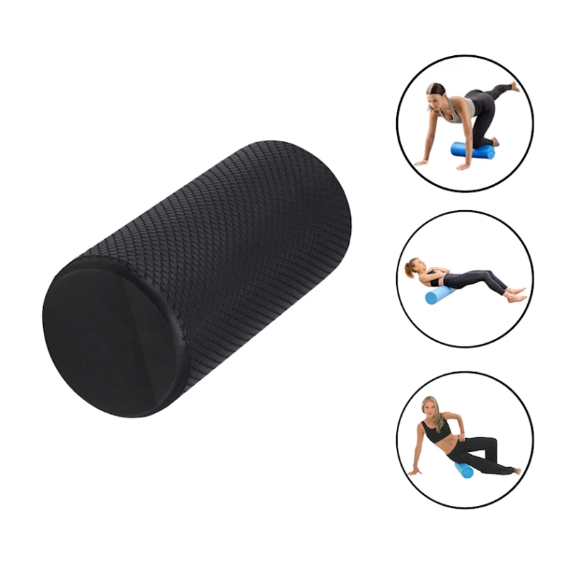 Masaj roliki 1002, qara, 30 sm