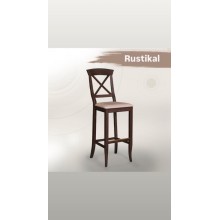 Stul Rustikal, Belarus istehsalı, 74 sm hündürlük, oturacaq 45x40 sm - GV-4