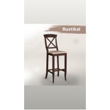 Stul Rustikal, Belarus istehsalı, 74 sm hündürlük, oturacaq 45x40 sm - GV-4