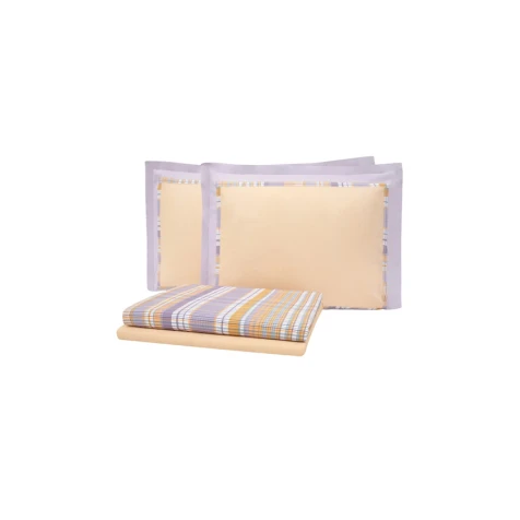 Комплект постельного белья Yataş Aviva, пике 160x220 см, простыня 100x200x36 см, наволочка 50x70 см, односпальный, хлопок, разноцветный Комплект постельного белья Yataş Aviva, пике 160x220 см, простыня 100x200x36 см, наволочка 50x70 см, односпальный, хлопок, разноцветный