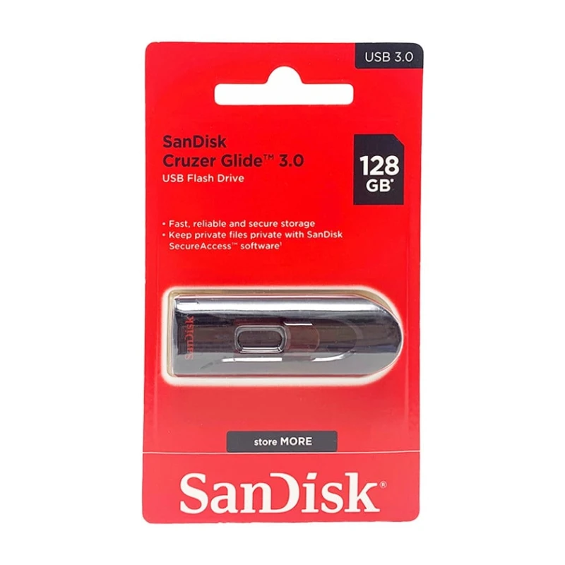 Флешка SanDisk Cruzer Glide 128 GB (SDCZ60-128G-A46) Флешка SanDisk Cruzer Glide 128 GB (SDCZ60-128G-A46)