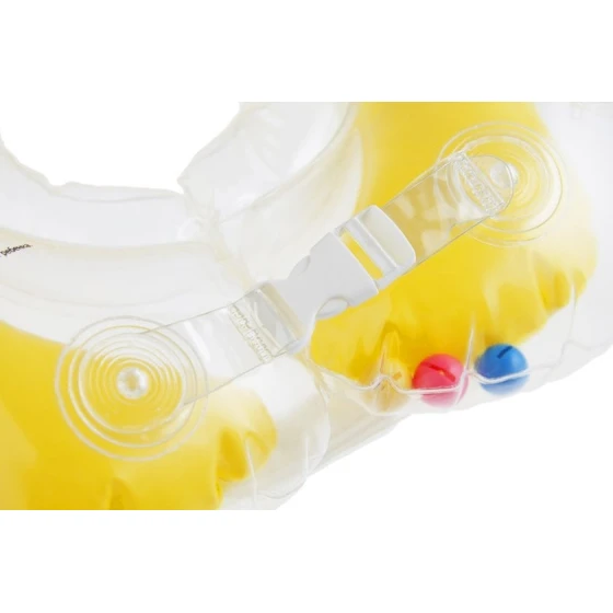 Надувной круг на шею для малышей Roxy Kids Flipper, ПВХ, желтый Надувной круг на шею для малышей Roxy Kids Flipper, ПВХ, желтый