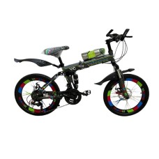 Uşaqlar üçün ikitəkərli velosiped Velocruz, 20 sm, qara