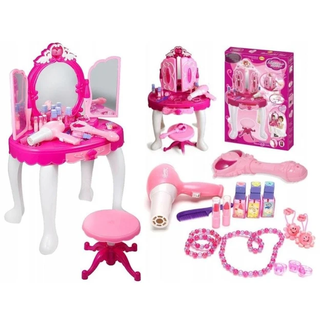 Игровой набор Glamor Mirror 008-18 Туалетный столик, возраст 3+
