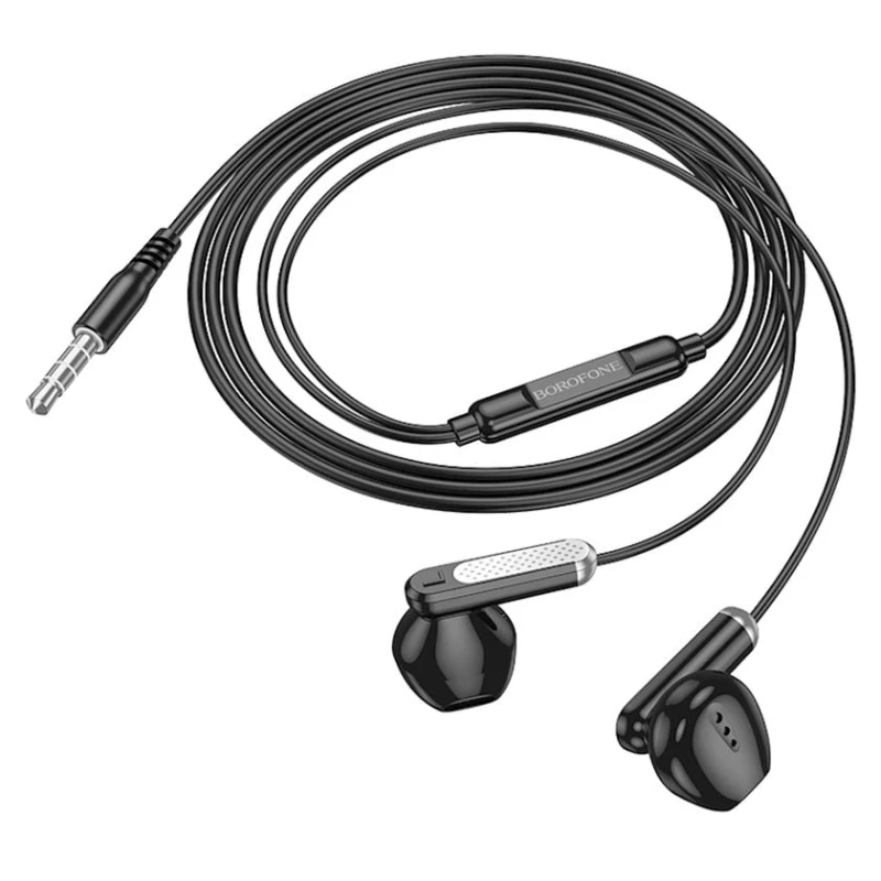 Simli qulaqlıqlar Borofone BM89 Black Simli qulaqlıqlar Borofone BM89 Black