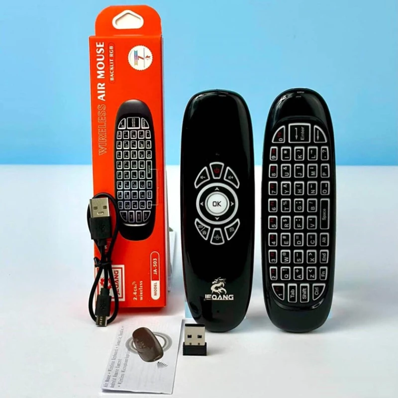 Пульт дистанционного управления Jeqang JA-503, с клавиатурой, Black Пульт дистанционного управления Jeqang JA-503, с клавиатурой, Black