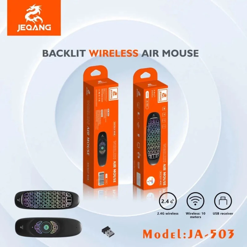 Пульт дистанционного управления Jeqang JA-503, с клавиатурой, Black Пульт дистанционного управления Jeqang JA-503, с клавиатурой, Black