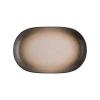Блюдо ID-Fine Canyon Magnus, фарфор, коричневое, 33x21 см