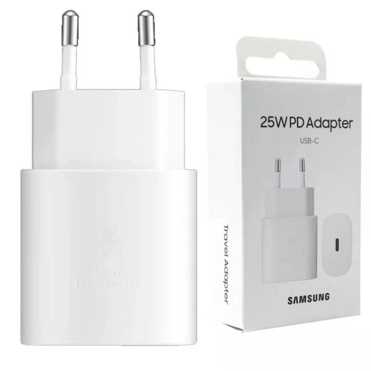Зарядное устройство Samsung 25W PD USB-C Kabel EP-T2510NBEGEU Зарядное устройство Samsung 25W PD USB-C Kabel EP-T2510NBEGEU