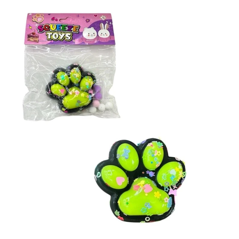 Antistress oyuncaq Squeeze toys 018188Y, 70x70 mm, yaşıl Antistress oyuncaq Squeeze toys 018188Y, 70x70 mm, yaşıl